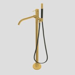 G3204BB Lagoo Vrijstaande badmengkraan - Brushed Brass