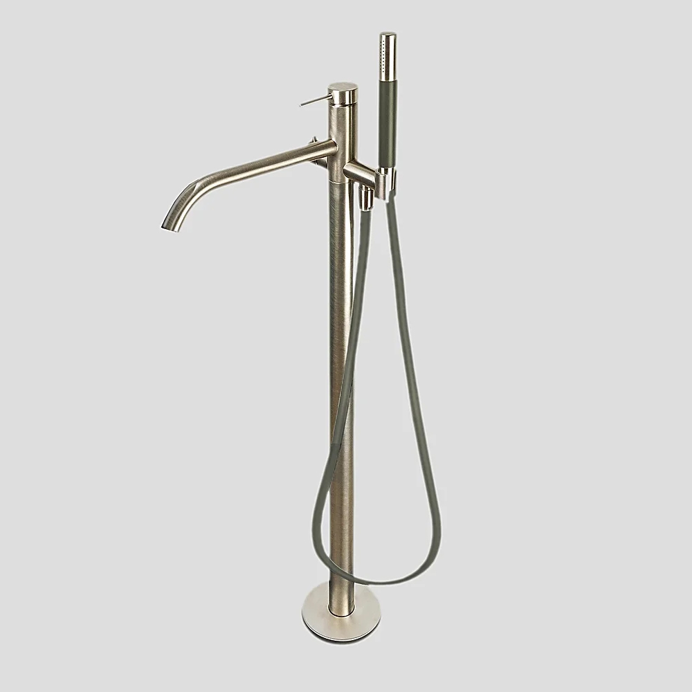 G3204BN Lagoo Vrijstaande badmengkraan - Brushed Nickel