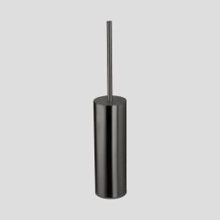G6102GM Lagoo Toiletborstelhouder Staand - burshed gun metal