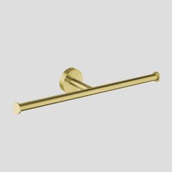 G6112BB Lagoo Toiletrolhouder Dubbel - Brushed brass