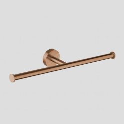 G6112BK Lagoo Toiletrolhouder Dubbel - Brushed copper