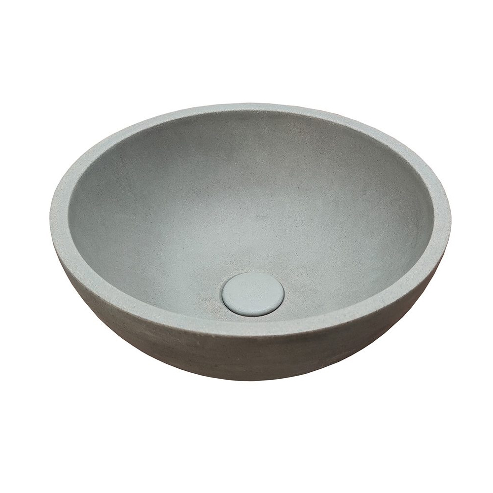 Ideavit Idea Gem Waskom Beton Lichtgrijs 36x14,5cm