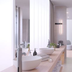 Ideavit Waskom Solid Surface SolidThin XS 32x12,5cm Sfeer