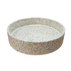 Ideavit Waskom Terrazzo Beige Klikwaste 42,5x42,5x10 cm