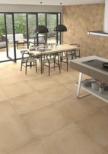 Terracotta tegels 60x60 - Laverton Beige Sfeer