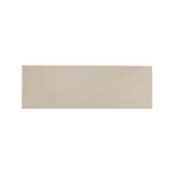10x30 Wandtegels Handvorm Pum Cream Glans