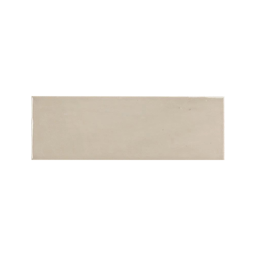 10x30 Wandtegels Handvorm Pum Cream Glans
