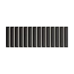 10x30 Wandtegels Kit-Kat Hashi Nero Mat
