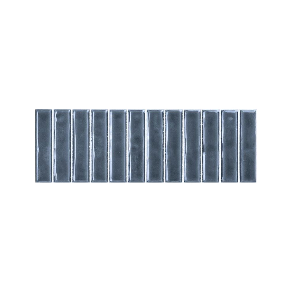 10x30 Wandtegels Kit-Kat Pim Blue Glans