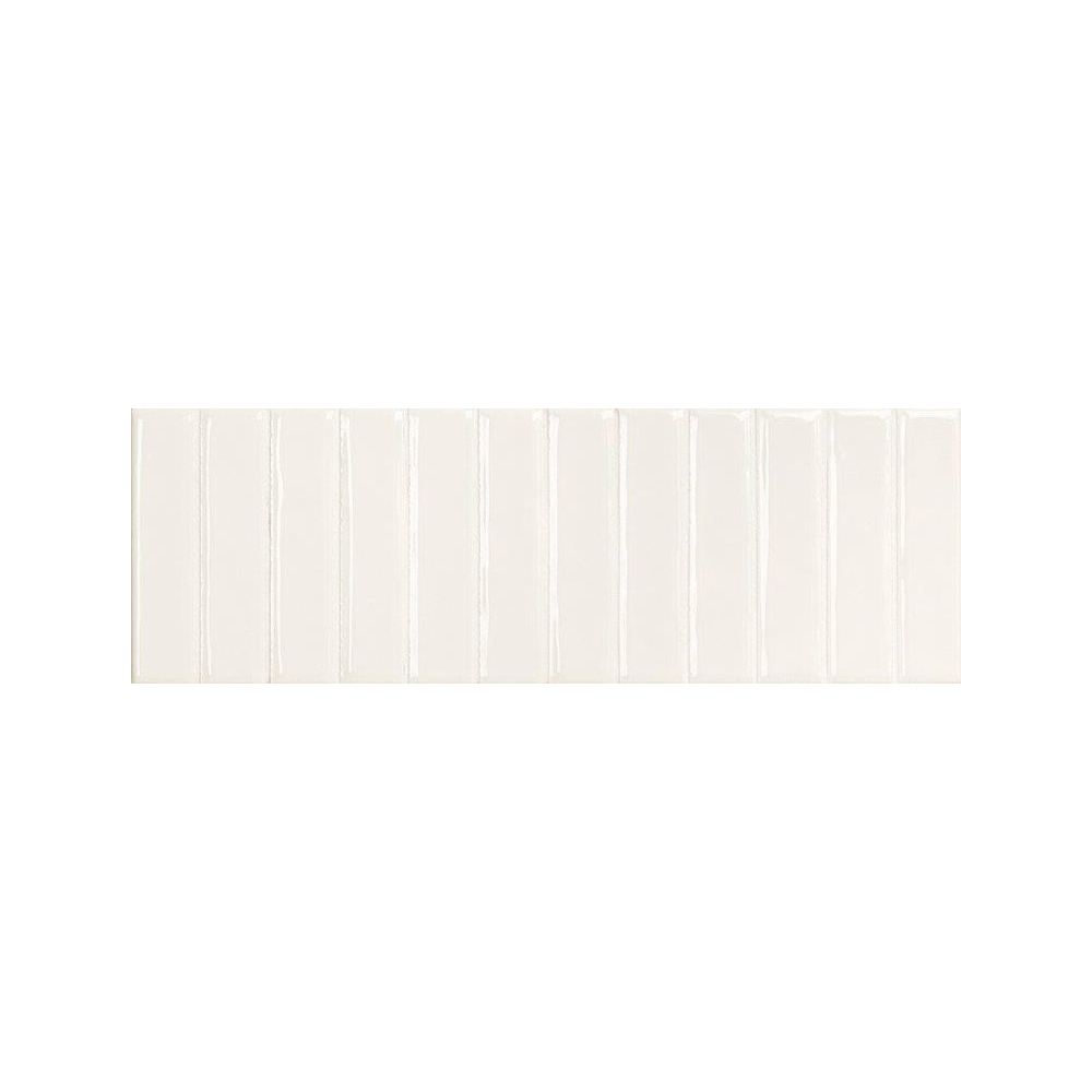 10x30 Wandtegels Kit-Kat Pim White Glans