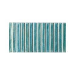 12,5x25 Wandtegels Kit-Kat Sweet Bars Deep Azur Glans