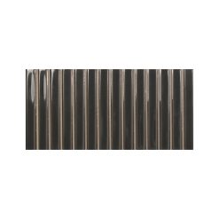 12,5x25 Wandtegels Kit-Kat Sweet Bars Deep Ebony Glans