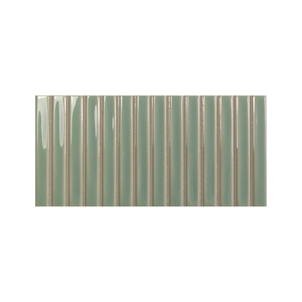 12,5x25 Wandtegels Kit-Kat Sweet Bars Deep Fern Glans