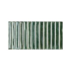 12,5x25 Wandtegels Kit-Kat Sweet Bars Deep Forest Glans