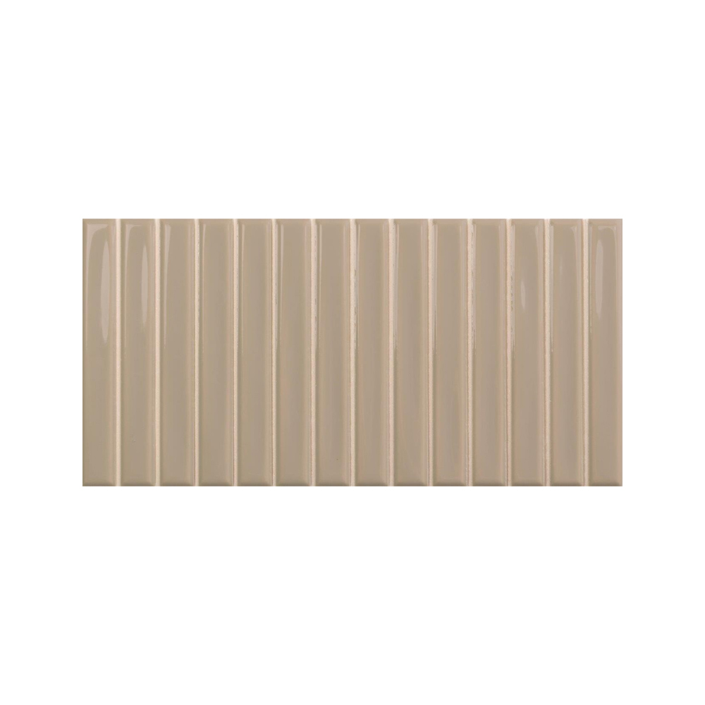 12,5x25 Wandtegels Kit-Kat Sweet Bars Deep Greige Glans