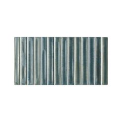 12,5x25 Wandtegels Kit-Kat Sweet Bars Deep Prusian Glans