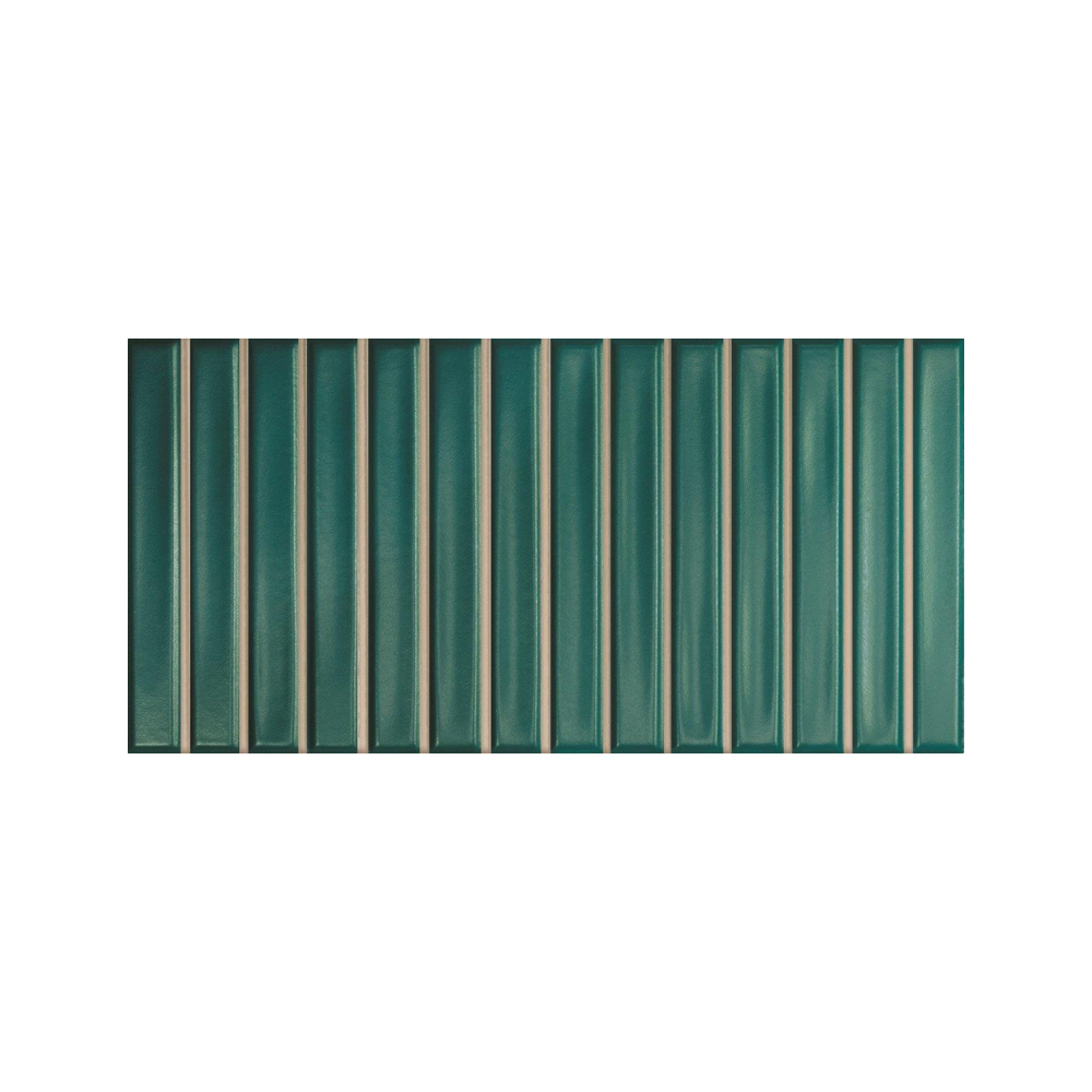 12,5x25 Wandtegels Kit-Kat Sweet Bars Deep Teal Mat