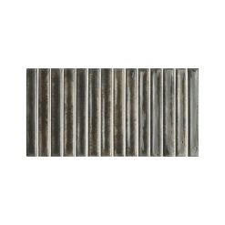12,5x25 Wandtegels Kit-Kat Sweet Bars Deep Umber Glans