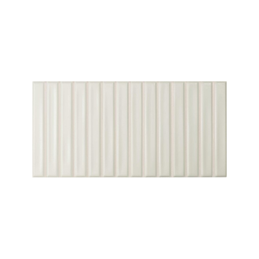 12,5x25 Wandtegels Kit-Kat Sweet Bars White Mat