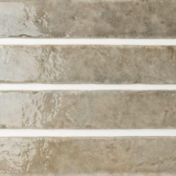 5x25 Wandtegels Handvorm Potters Fossil Glans Detail