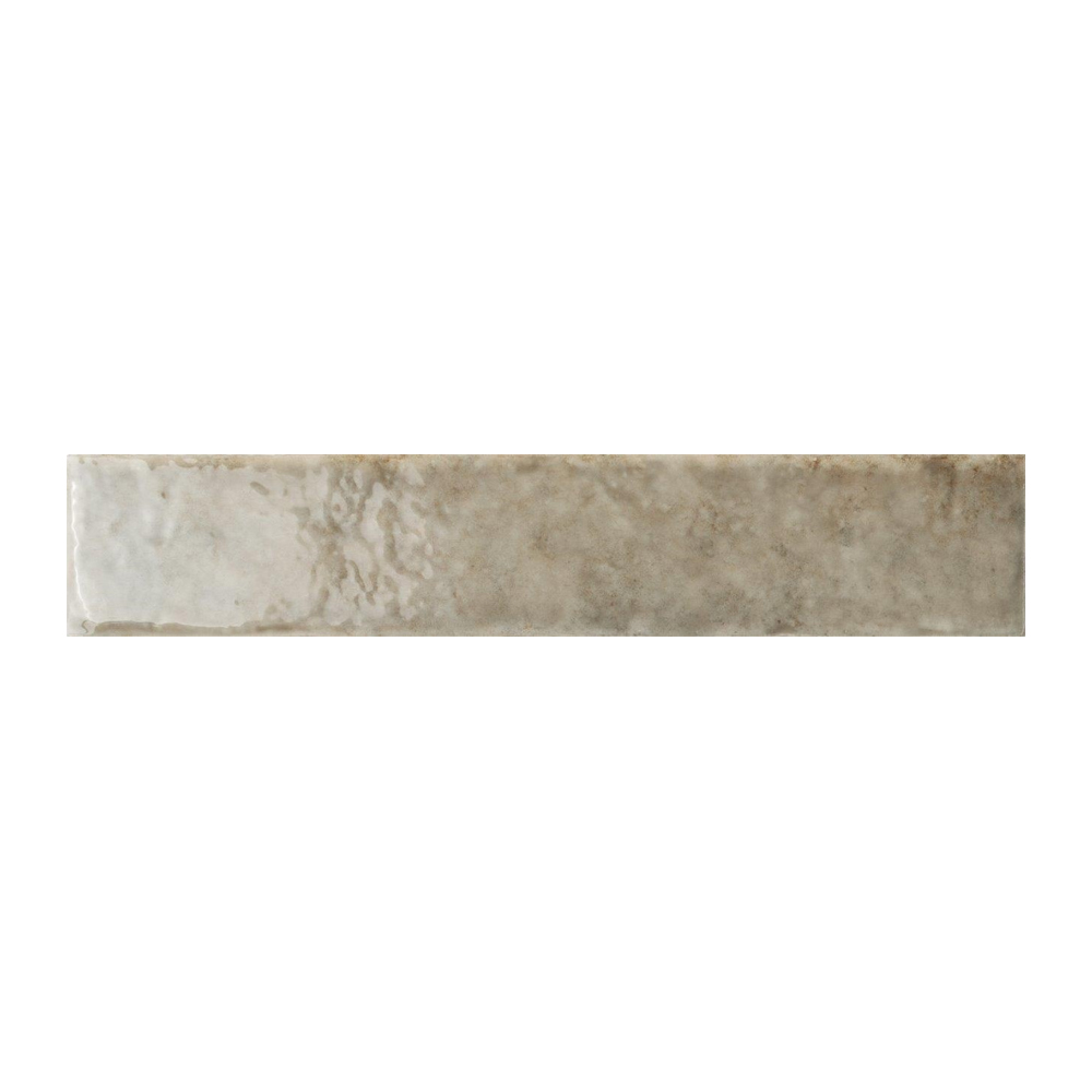 5x25 Wandtegels Handvorm Potters Fossil Glans