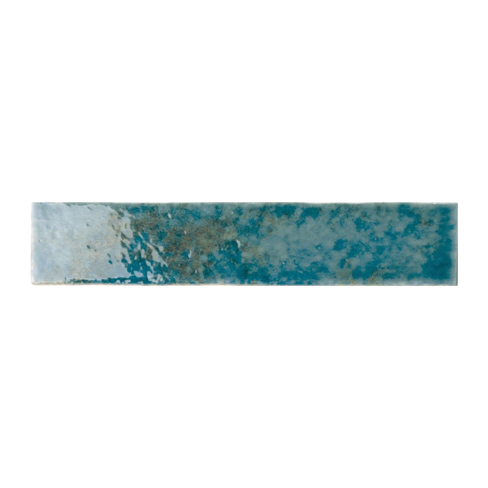 5x25 Wandtegels Handvorm Potters Prusian Glans