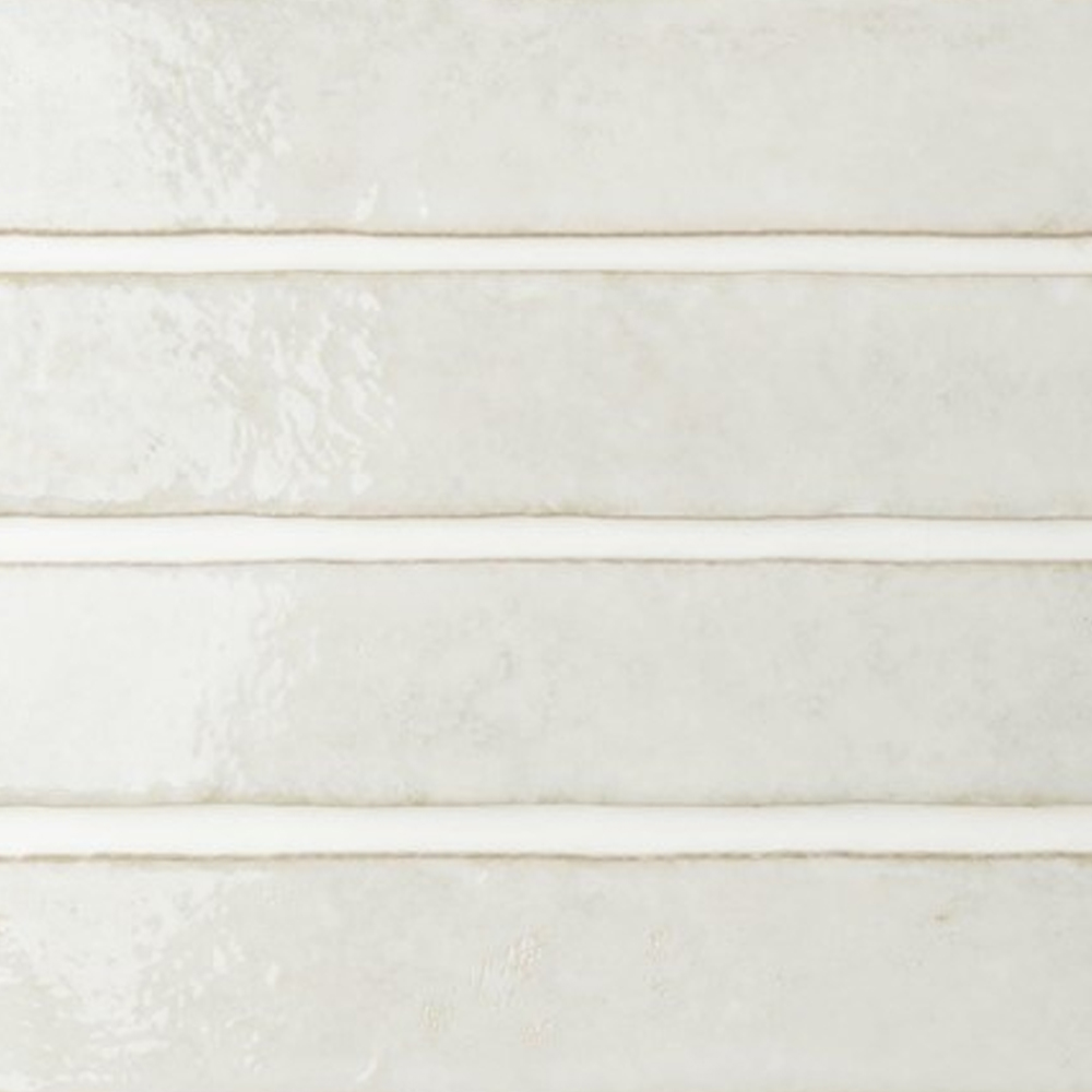 5x25 Wandtegels Handvorm Potters Swan Glans Details