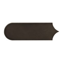 7,2x19,5 Wandtegels Natucer Fan Black Waaier Glans