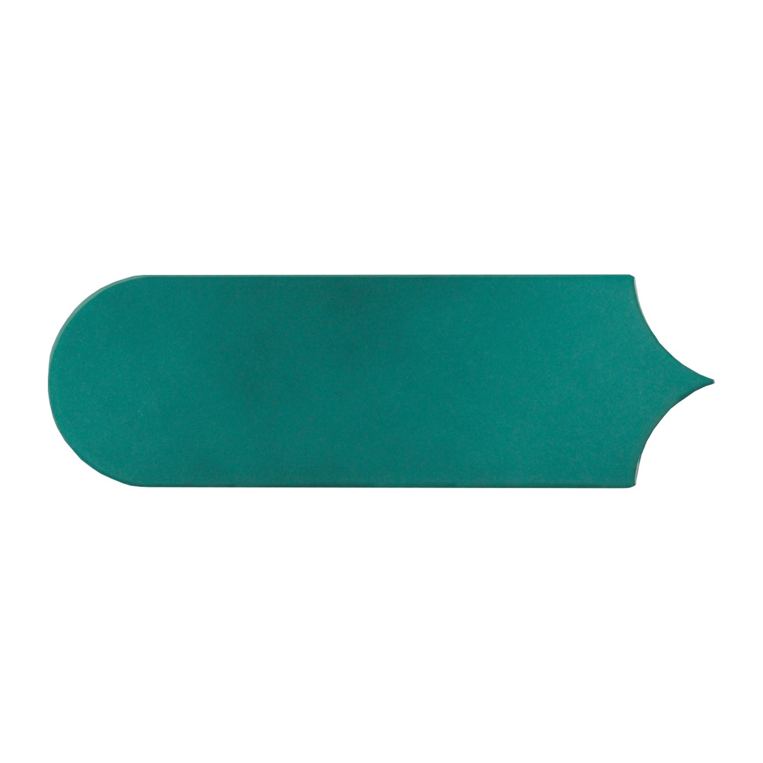 7,2x19,5 Wandtegels Natucer Fan Turchese Waaier Glans
