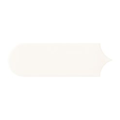 7,2x19,5 Wandtegels Natucer Fan White Waaier Glans