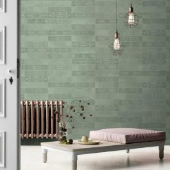 7,4x29,75 Wandtegels - Uptown Green Sfeer