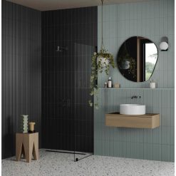 7,5x30 Wandtegels Marea Nero Mat Sfeer