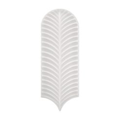 8x12,5 Wandtegels Alma Scale Waaier White Mat