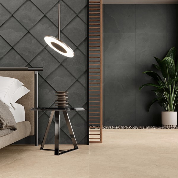 Leisteenlook Tegel Caesar Slab Iron 60×120 Grijs