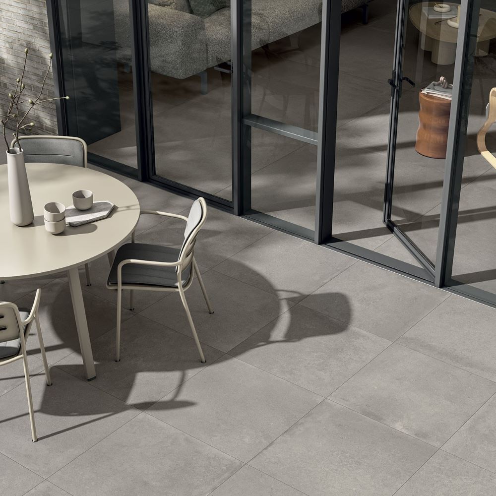 60×60 Betonlook Tegels – Residence Grey Grijs