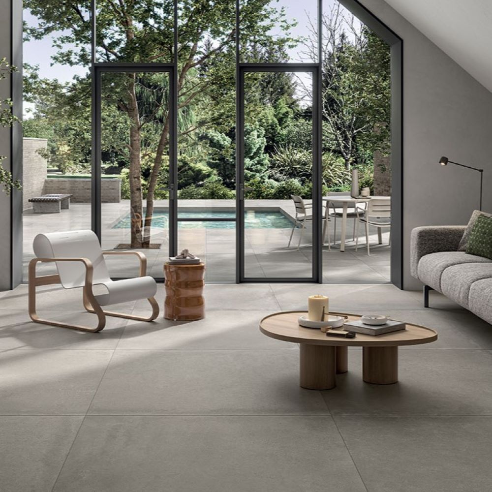 60×60 Betonlook Tegels – Residence Grey Grijs