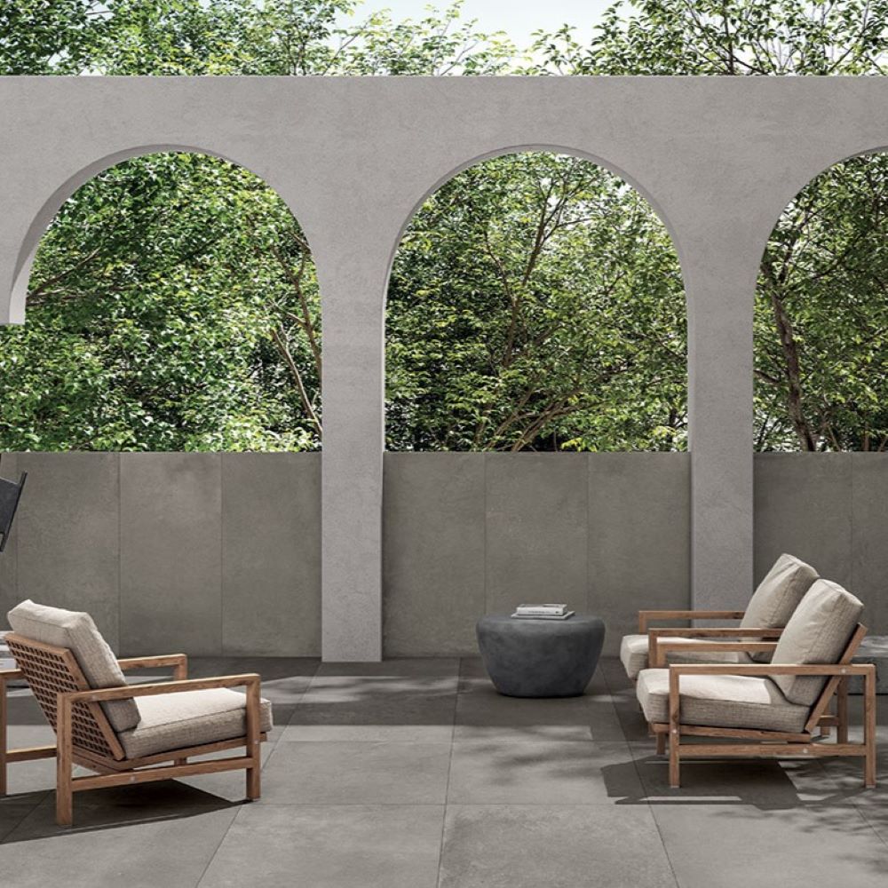 60×60 Betonlook Tegels – Residence Grey Grijs