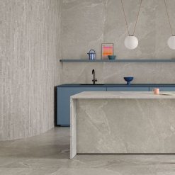 Alternative view of Natuursteenlook Tegel 120x120 Ardesia Grey Grijs