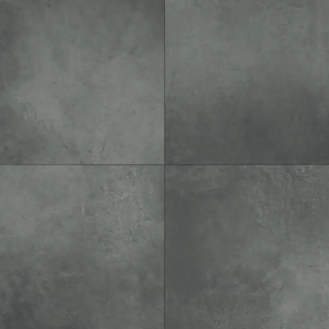 Keramische Tuintegels 60x60 Ult Solid Zwart Variatie