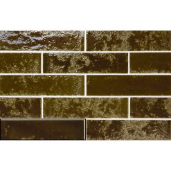 Wandtegel 6,4x26 - Pukka Army Green