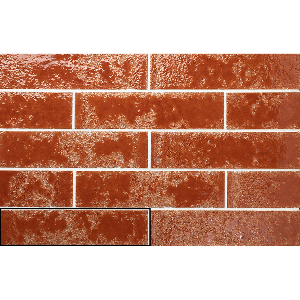 Wandtegel 6,4x26 - Pukka Savanna Terracotta