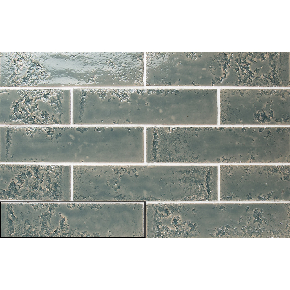 Wandtegel 6,4x26 - Pukka Steel Blue