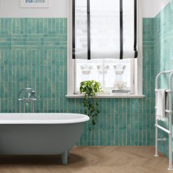 Wandtegel 6,4x26 - Pukka Teal Blue Sfeer