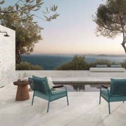 Alternative view of Natuursteenlook Tegel 60x120 Ardesia Bianco White
