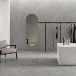 Leisteenlook tegels 120x120 - Impro Limestone Grey