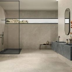 Leisteenlook tegels 120x120 - Impro Limestone Taupe