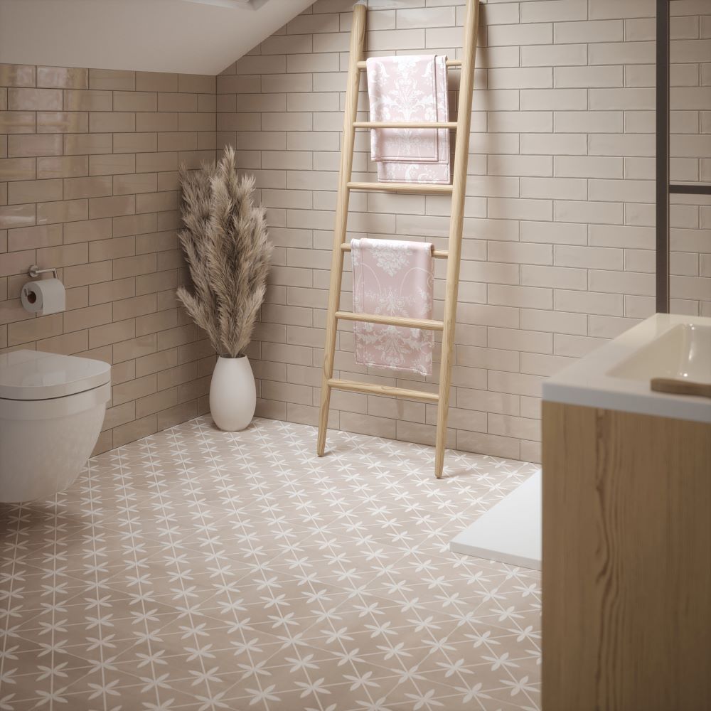 Portugese Tegels 30x30 - LA Wicker Twine Beige Portugese Tegels 30x30 - LA Wicker Twine Beige