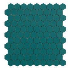 Hexagon Mozaïek 31,7×30,7 – Sweet Opal Green Groen