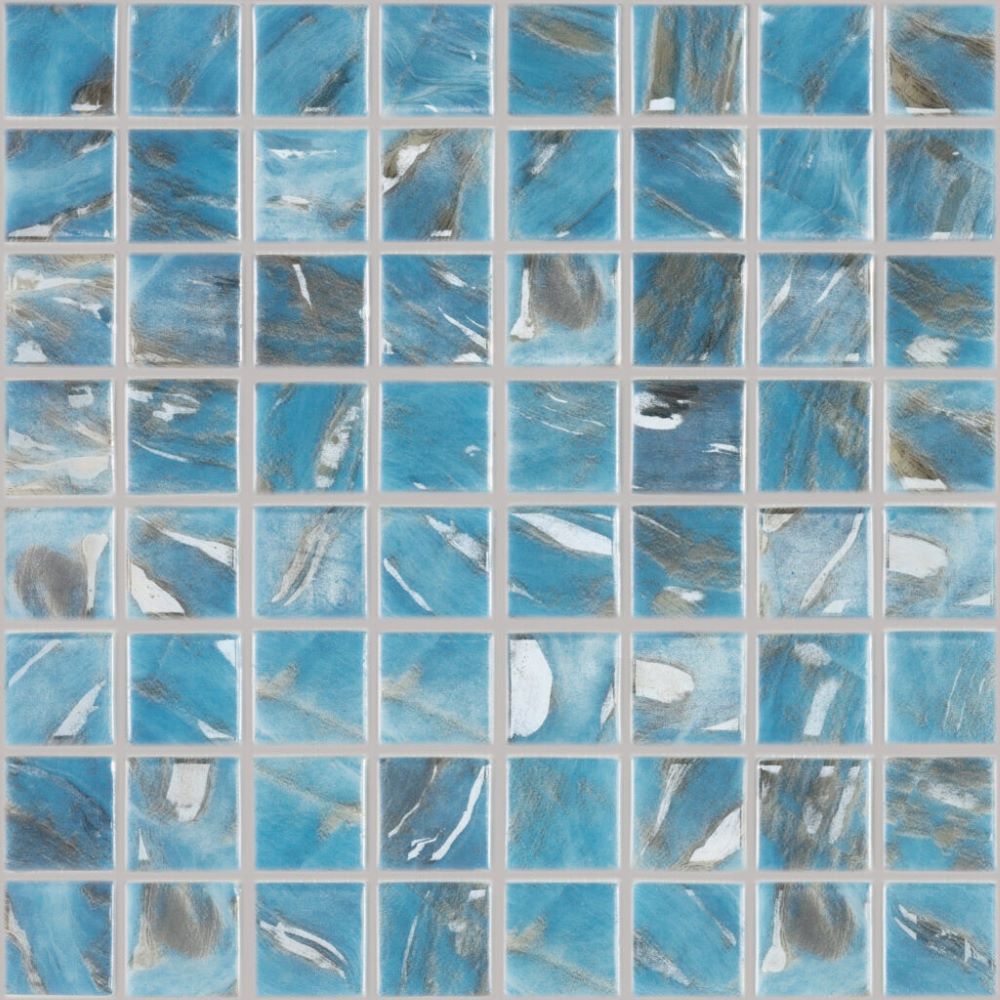 Mozaïek 31,5×31,5 – Fata Morgana Blue Blauw