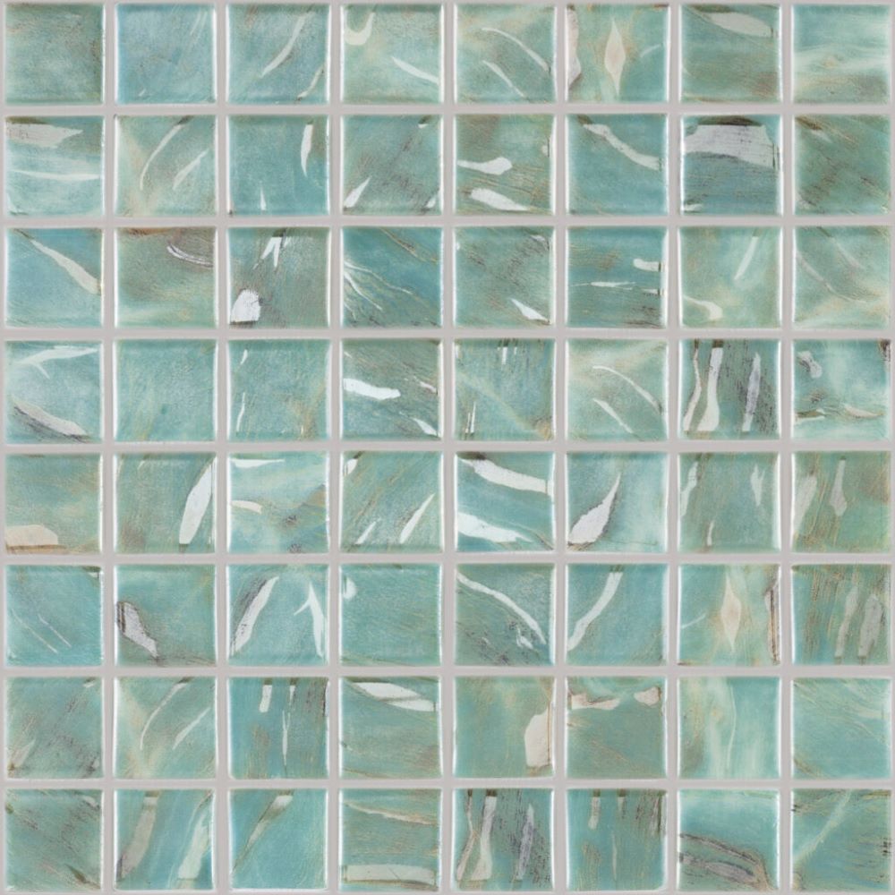 Mozaïek 31,5×31,5 – Fata Morgana Turquoise
